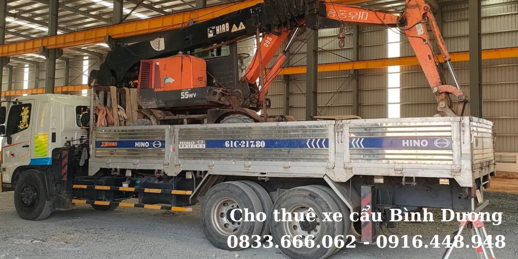 Dịch Vụ Xe Cẩu Bình Dương -【Xecau24h】